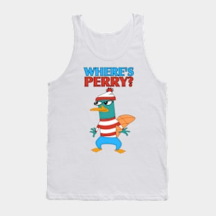 Where's Perry Waldo? Tank Top